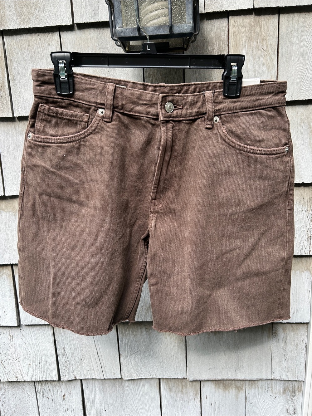 Zara Brown Jean Shorts